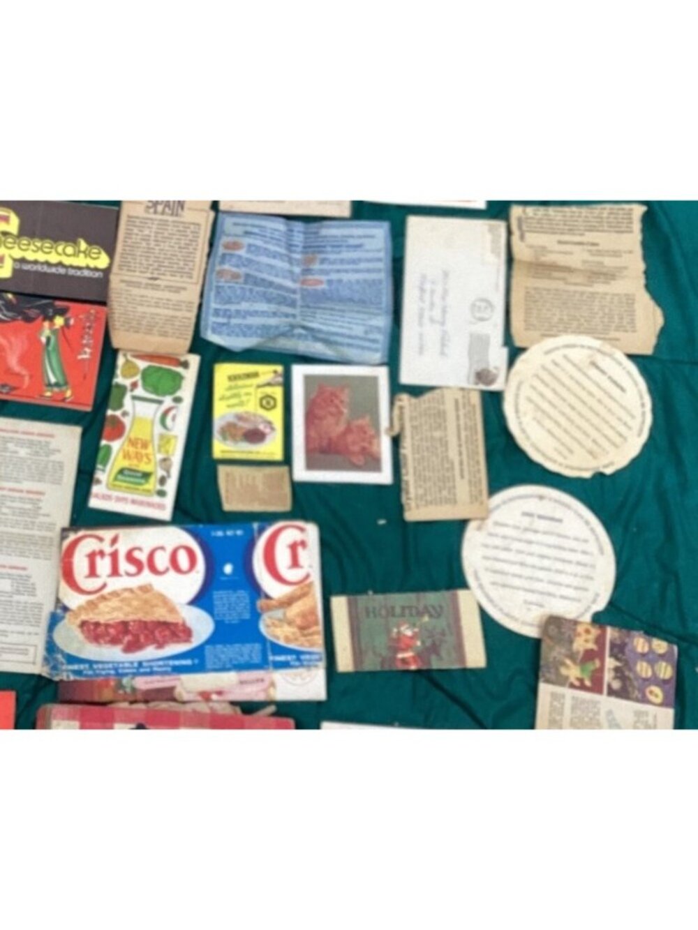MCM Better Homes and Gardens New Cook Book Binder + Lot of Food Related Ephemera - Picture 12 of 15